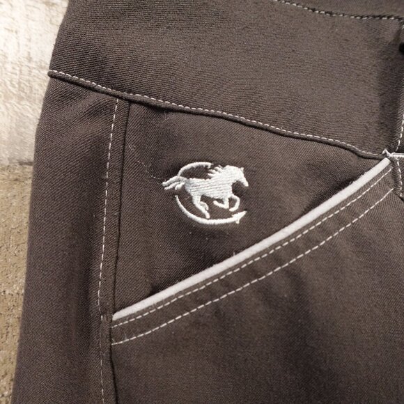 Piper by SmartPak Ladies' Riding Breeches - Charcoal Gray - Size 38R - Picture 2 of 13